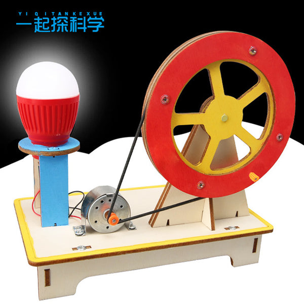 Scientific Experiment Hand Generator Student Technology Small Production Children's Creative Invention Handmade DIY Equipment Material Package