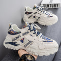 Popular men's shoes winter2025new arrival mesh sneakers youth trendy brand easiest for matchheight increasing dad trendy shoes