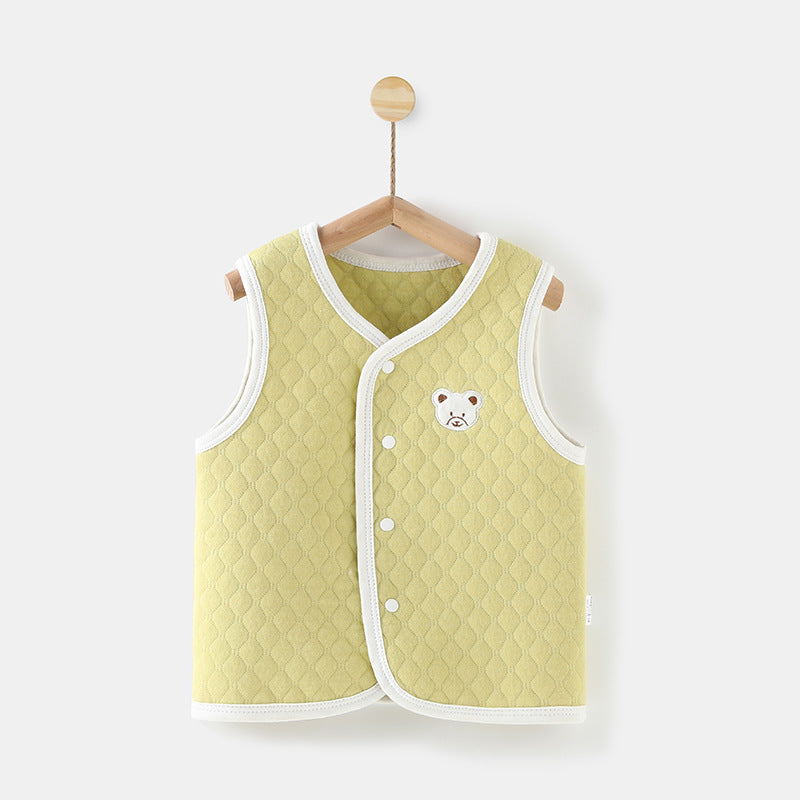 Baby vest - spring/autumn outerwear, newborn romper, autumn/winter vest, unisex kids' waistcoat, infant and toddler waistcoat