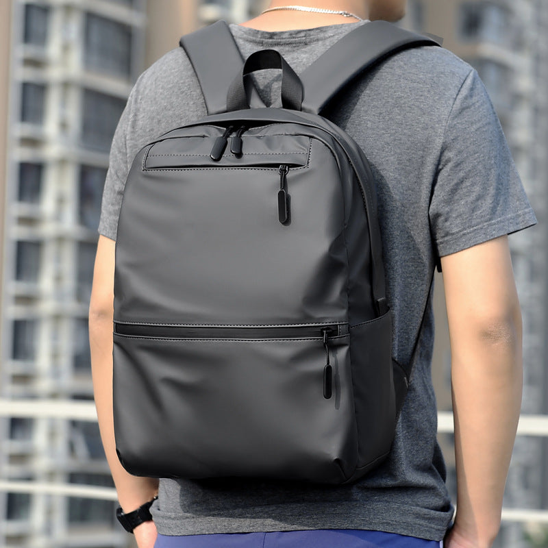 New fashionable large-capacity backpack laptop bag manufacturer medium backpack wholesale one piece delivery