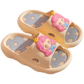 Kids' summer cartoon slippers - boys' indoor home anti-slip soft sole bathroom cute girls' baby princess sandals