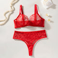 fashionsexylace gathered thin plus size bra flocked heart-shaped laceplaid ultra-thin bra suit