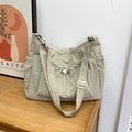 Large capacity bag women's fashionplaidnew arrivalk-stylecasual shoulder crossbody bag cloth bag work clothing dumpling bag