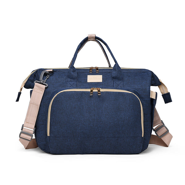 Cross-border Oxford cloth, European and American style multi-functional mother and baby bag, going out with one shoulder and crossbody can be hung on the stroller, large-capacity mother bag