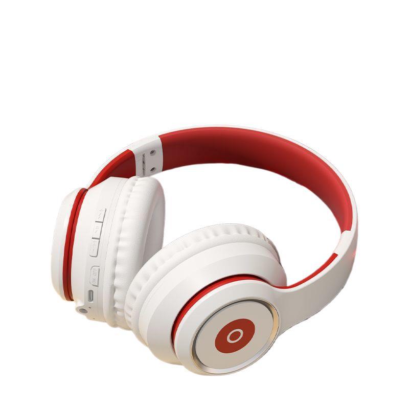 Bluetooth headset - over-ear, deep bass, long battery life, wireless gaming headset for esports, pubg, high-fidelity audio, noise cancelling, universal fit