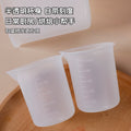 Food grade silicone measuring cup with graduated cup heat insulation and high temperature resistance 100ml 250ml liquid measuring cup cross-border hot sale