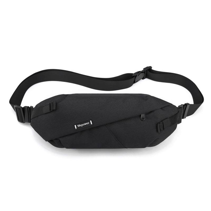 New Hong Kong wind locomotive color matching cycling bag outdoor travel fanny pack versatile mobile phone messenger bag travel commuter fanny pack