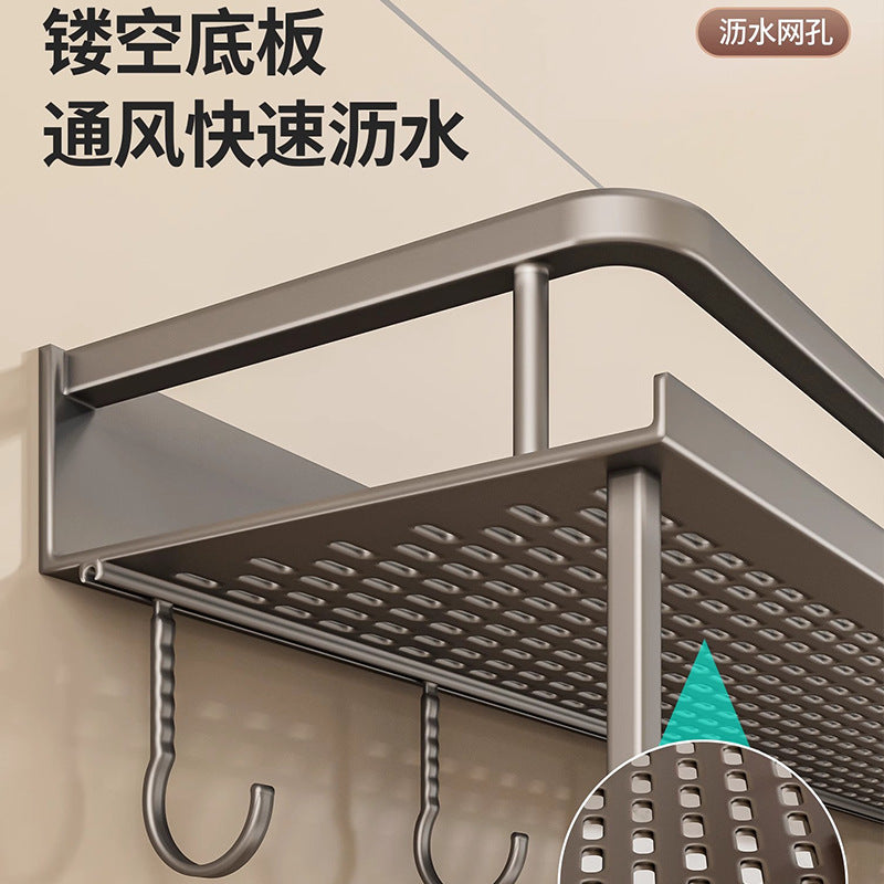 No punching toilet rack bathroom toilet hand wash bath washstand wall mounted wall storage rack