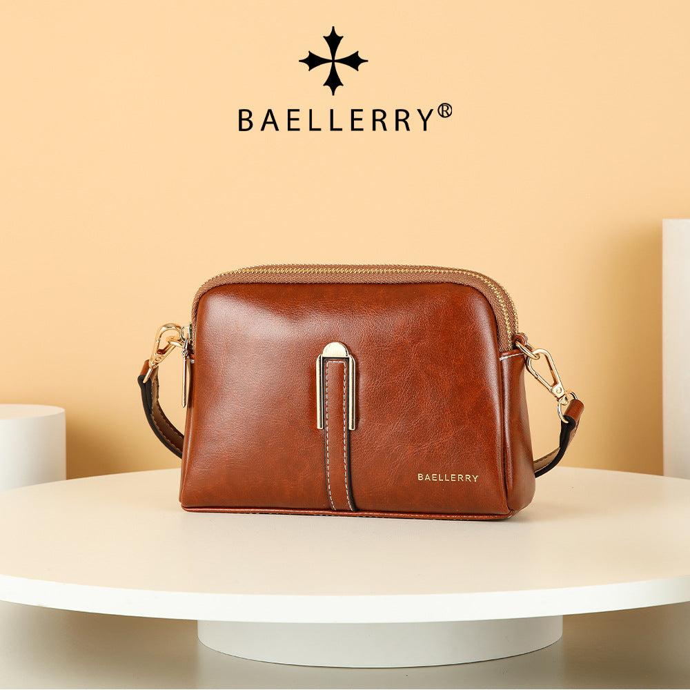 Baellerry new women's bags  European and American niche shoulder bags casual fashion versatile messenger women's bags