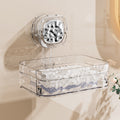 Suction cup soap dish wall-mounted for home punch-free soap dish bathroom wall drain storage rack soap rack
