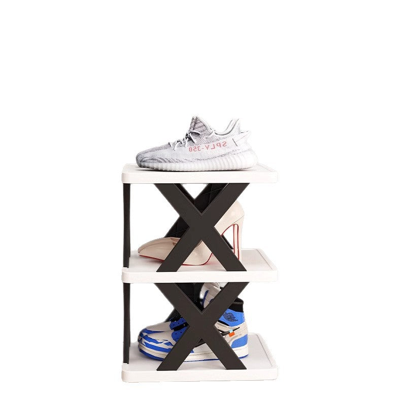 Shoe rack for home door multi-layer small narrow rental house simple shoe rack indoor new arrival 2025 popular shoe cabinet