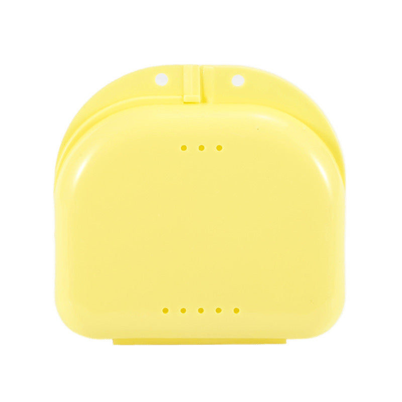 Dental small and medium open tooth storage box, holder box, orthodontic braces, storage box, tooth tray box, denture placement box.