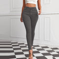 Amazon  women's jeans: european and american ins style high-waisted sexy skinny jeans, women's pencil pants, stretchy plus size