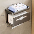 New gun gray/thickened/paper holder with openings on both sides