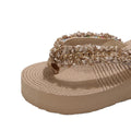 plus size flip-flops for women 2025 summerfashion style small fragrant style lightweight outwear chain sandals for women