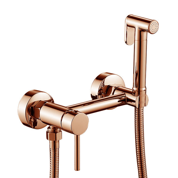 Cross-border toilet flush all-copper mixing valve with female washing nozzle water gun hot and cold faucet instant shower shower