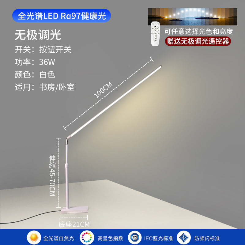 Kids' desk lamp - study light, reading lamp, writing lamp - smart eye protection led for students, dorm room, bedside table