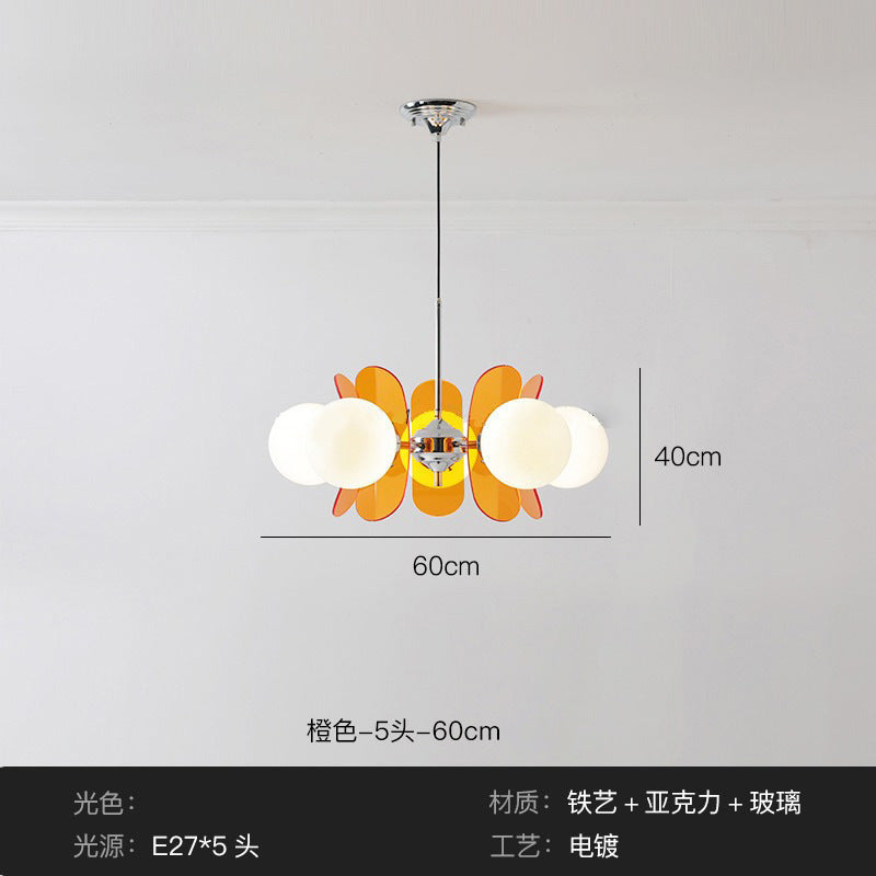 Full Spectrum Magic Bean Living Room Chandelier Memphis Medieval Vintage Creative Premium Bedroom Study Bauhaus Lighting