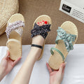 Best sellingflats sandals women's summer fashion fairy style with skirt new arrivalfrench beach two wear sandals