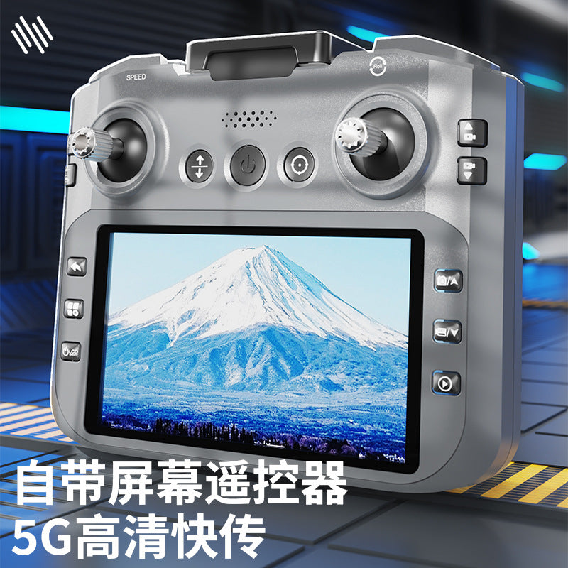 T16 drone: 5g screen control, brushless motor, optical flow hovering, extended flight time, intelligent obstacle avoidance, esc, dual camera remote control aircraft
