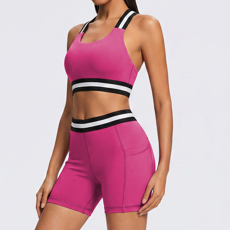 New spring/summer kids' yoga outfit - matching mother & daughter set - quick-dry sports tank top - barely-there feel - family activewear - cross-border exclusive