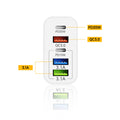 pd65w multi-port charger european, american and british standard 2pd+3usb multi-port charging head suitable for apple charging head