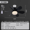 Used ceiling fan light  new large retro ceiling fan light living room dining room walnut color black fan chandelier