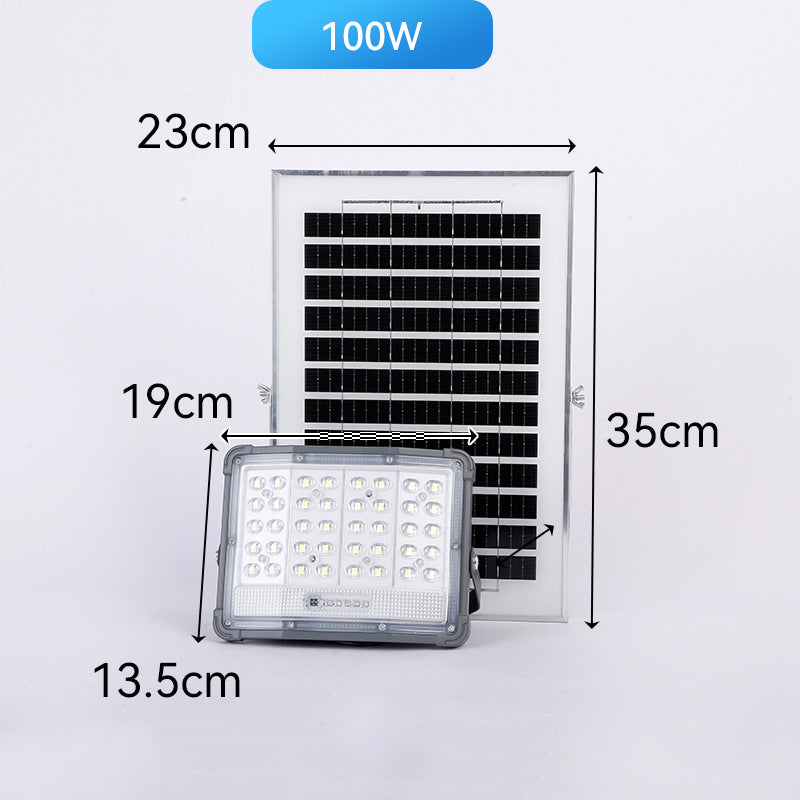 Solar light household indoor rural outdoor floodlight garden light super bright LED dark automatic lighting