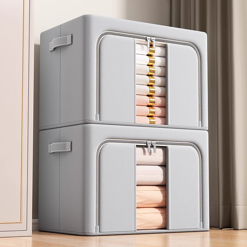 Clothes storage box Large capacity and large sorting box Household clothing quilt storage box Wardrobe special storage box