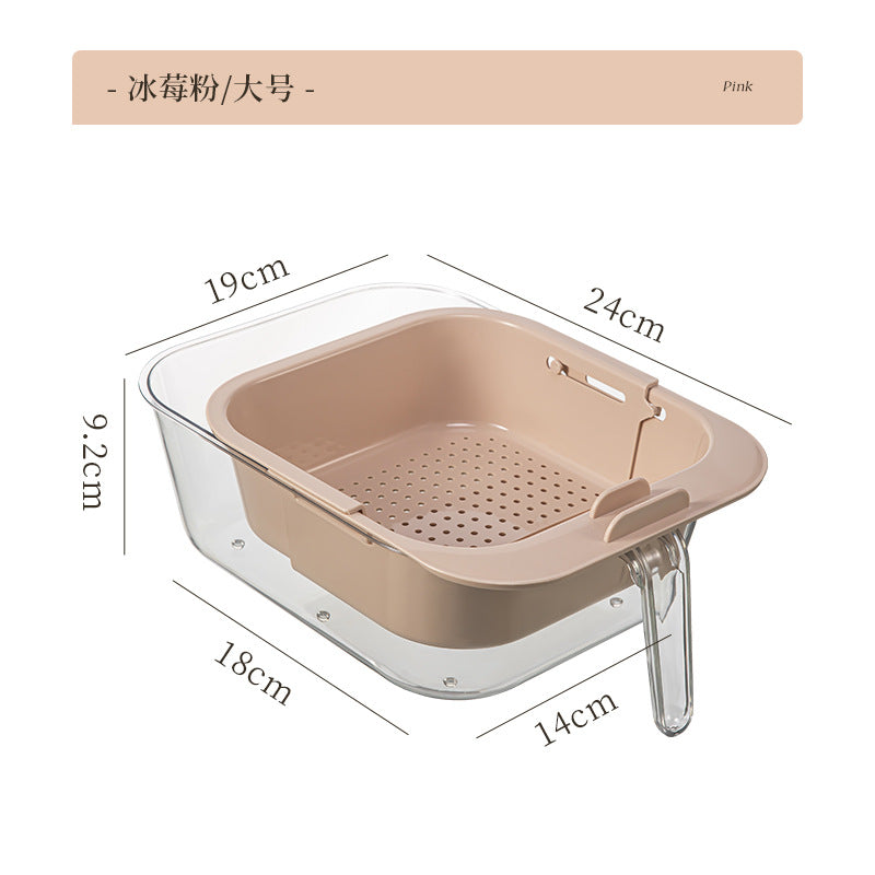 Retractable fruit plate, living room tea table, snacks, candy, fruit sub-plate, candy box, melon seeds, dried fruit storage box, household use