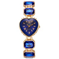 New arrival small sugar cube quartz watch cross-border hot selling heart-shaped elegant women's watch high-value women's bracelet watch