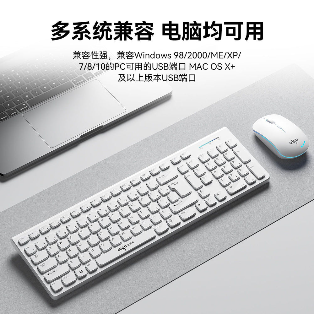 Patriot wq7626 wireless keyboard and mouse combo - 2.4g keyboard and mouse set for office, home, laptop, and desktop computers