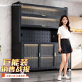 Kitchen storage cabinet multi-functional floor-standing storage rack new balcony for home wall-mounted multi-layer storage cabinet