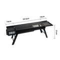 Home outdoor barbecue grill smokeless foldable barbecue grill courtyard charcoal grill portable thickened stove tea barbecue grill