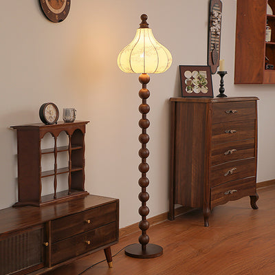 Used floor lamp, wabi-sabi style, for living room next to sofa, new chinese style, american retro, bedroom, french high-end ambiance lighting