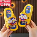Authentic ultraman kids' slippers - summer anti-slip bath & home slides for boys and girls - baby superman sandals