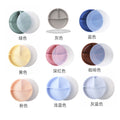 Kids tableware baby platinum silicone bowl baby silicone suction cup divider dinner plate food grade silicone tableware
