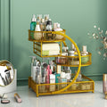 Cosmetic organizer box vanity table skincare storage rack bathroom sink shelf desktop multi-layer organizer