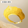 Baby hair washing headband - waterproof, ear-protecting soft silicone kids' shampoo cap - infant bath visor - child water blocker shampoo hat