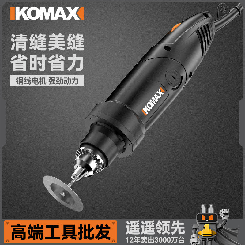 Professional grout removal kit: electric grout cleaning machine, complete set for floor and tile cleaning, grooving, and polishing - perfect for home use