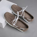 Casual lightweight boat shoes export cross-border plus size men's shoes maillard hand-sewn business men's shoes large quantity discount