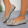 Export small fragrance wave point ballet flats women's new arrivalspringflatsflats mary jane evening shoes