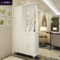 Double-sided entrance cabinet partition cabinet living room cut out screen casual entrance shoe cabinet room hall cabinet foyer entrance cabinet