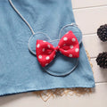Korean style  summer new arrivals: girls' cartoon rabbit crossbody bag & denim dress set for toddlers and children