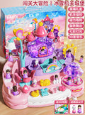 Magnetic castle adventure: new princess playset for girls - perfect for pretend play, children's day, educational toys, and birthday gifts