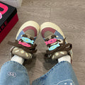 Campus style casual sneakers for women 2026 spring easiest for matchchic shoes thick solewhite shoesretro student skateboard shoes