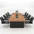 Saint li casual conference table long table thickened office desk training meeting long table and chair combination