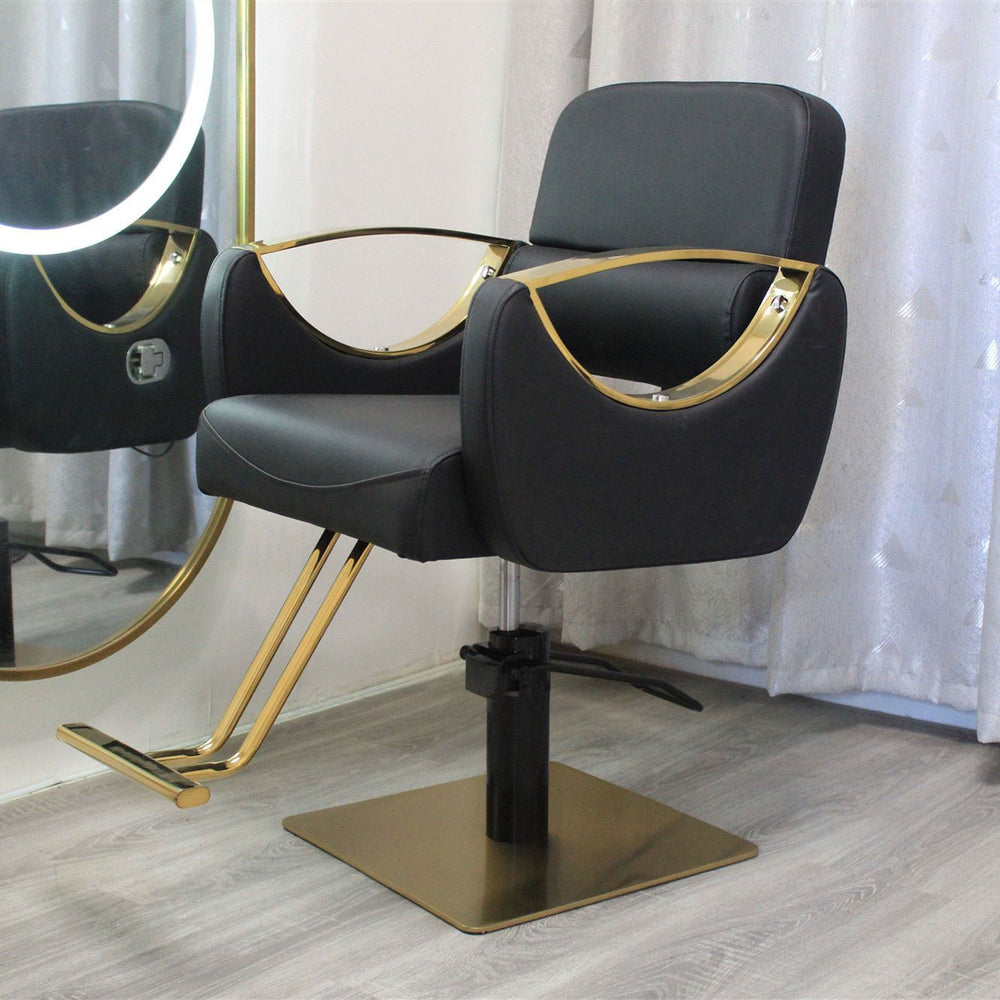 Barber shop chair can be reclined and lifted classypopular hairdressing chair hair salon special shaving lounge chair barber chair