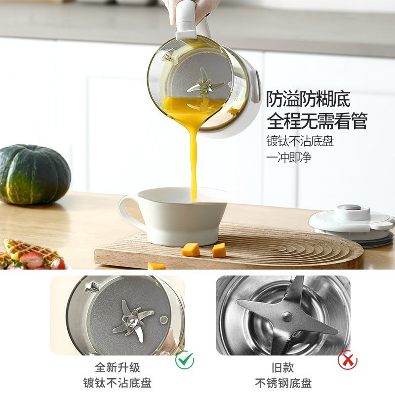 Soy milk machine for home fully automatic no-cook light tone multi-function juicer new arrival filter-free european standard cross-border wall breaking machine