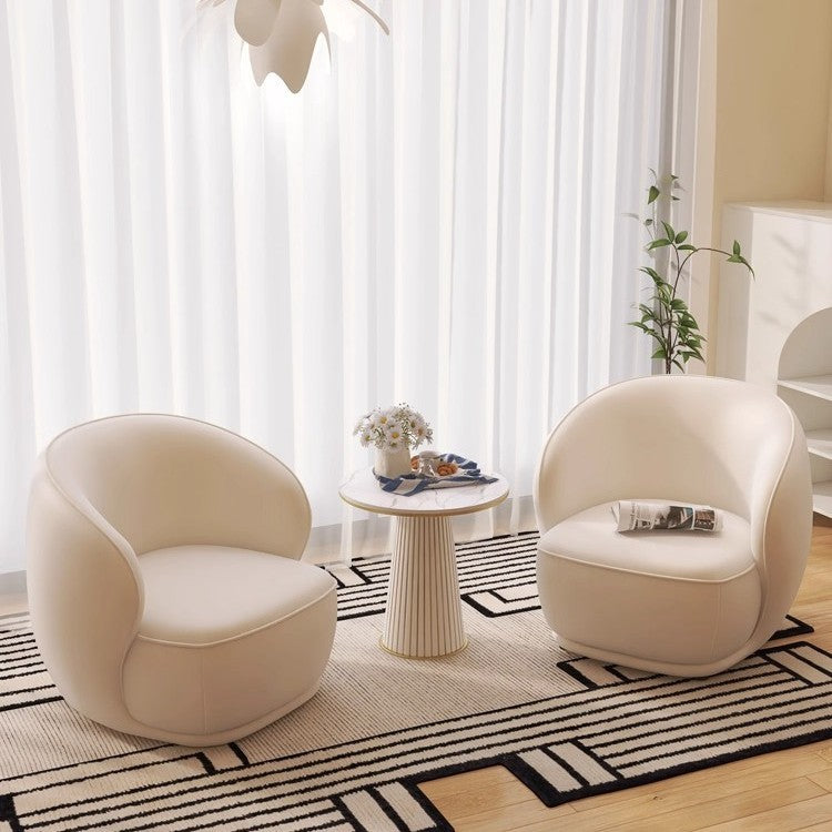 new living room single sofa - minimalist style for home, bedroom, balcony, and reception areas - creative lazy sofa for beauty salons